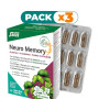 Pack 3x NEURO MEMORY 30 CAPSULAS SALUS