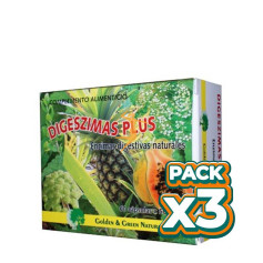 Pack 3x DIGESZIMAS PLUS 60 CÁPSULAS GOLDEN GREEN