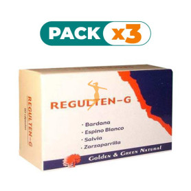 Pack 3x REGULTEN-G 60 CÁPSULAS GOLDEN GREEN