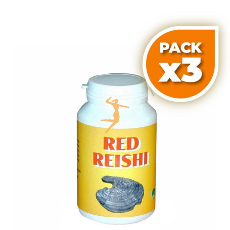Pack 3x RED-REISHI 90 CAPSULAS GOLDEN GREEN