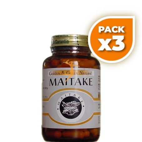 Pack 3x MAITAKE 120 CÁPSULAS GOLDEN GREEN