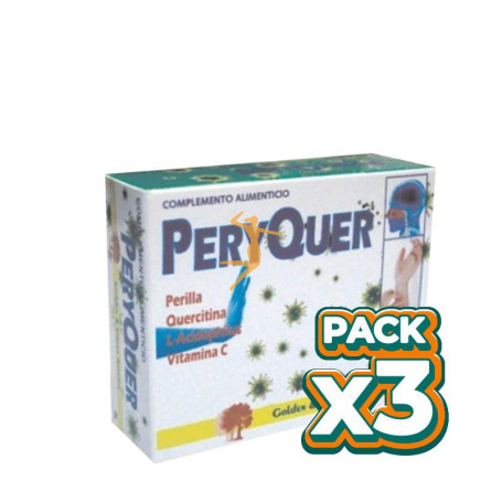 Pack 3x PERYQUER 60 CÁPSULAS GOLDEN GREEN