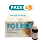 Pack 3x FOLREX 15 VIALES CATALYSIS