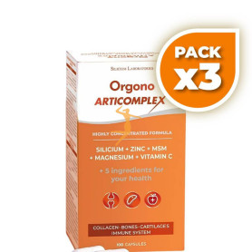 Pack 3x ORGONO ARTICOMPLEX 100 CÁPSULAS SILICIUM