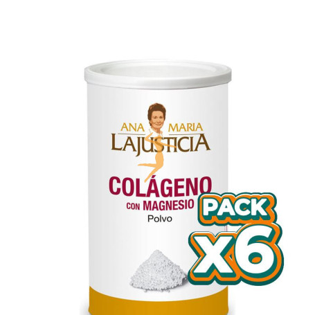 Pack 6x COLÁGENO CON MAGNESIO 350Gr. ANA Mª LAJUSTICIA