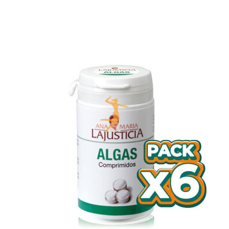 Pack 6x ALGAS 104 COMPRIMIDOS ANA M. LAJUSTICIA