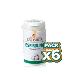 Pack 6x ESPIRULINA 160 COMPRIMIDOS ANA M. LAJUSTICIA