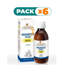 Pack 6x MAGNESIO TOTAL 200Ml. ANA M. LAJUSTICIA