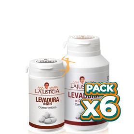 Pack 6x LEVADURA CERVEZA 280 COMPRIMIDOS ANA M. LAJUSTICIA