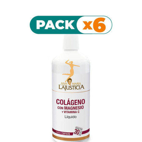 Pack 6x COLÁGENO LIQUIDO 1Lt. ANA M. LAJUSTICIA