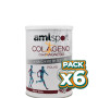 Pack 6x COLÁGENO + MAG + VIT C AML SPORT FRESA 350Gr. ANA MARIA LAJUSTICIA