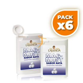 Pack 6x MAGNESIO-MASTICABLE 36 COMPRIMIDOS ANA M. LAJUSTICIA