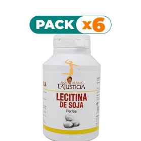 Pack 6x LECITINA SOJA 300 PERLAS ANA M. LAJUSTICIA