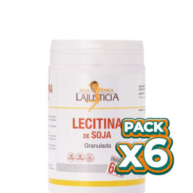 Pack 6x LECITINA DE SOJA GRANULADA 450GR ANA MARÍA LAJUSTICIA