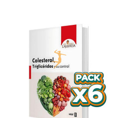 Pack 6x COLESTEROL, TRIGLICÉRIDOS Y SU CONTROL ANA MARÍA LAJUSTICIA