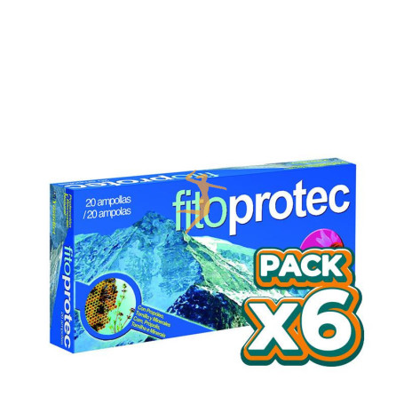 Pack 6x FITOPROTEC CON ECHINACEA 20 AMPOLLAS YNSADIET
