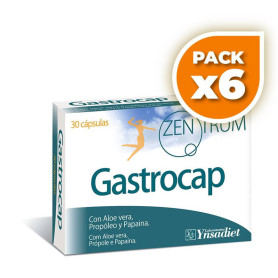 Pack 6x ZENTRUM GASTROCAP 30 CÁPSULAS YNSADIET