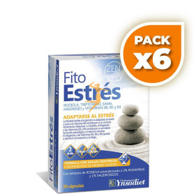 Pack 6x ZENTRUM FITO ESTRÉS 30 CÁPSULAS VEGETALES