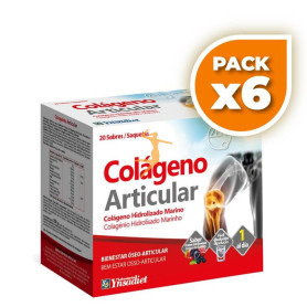 Pack 6x COLAGENO ARTICULAR MARINO 20 SOBRES YNSADIET