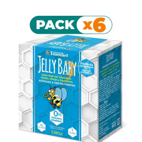 Pack 6x JELLY BABY 0% AZUCAR CAJA DE 20 AMPOLLAS YNSADIET