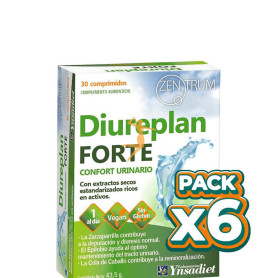 Pack 6x DIUREPLAN FORTE 30 COMPRIMIDOS YNSADIET
