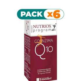 Pack 6x COENZIMA Q10 100MG 30 CAPSULAS VEGETALES YNSADIET