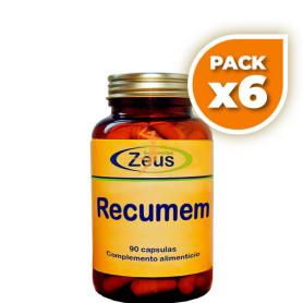 Pack 6x RECUER DA 90 CÁPSULAS ZEUS
