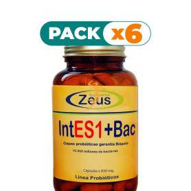 Pack 6x INTES1+BAC 90 CÁPSULAS ZEUS