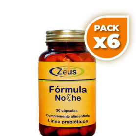 Pack 6x FORMULA NOCHE 30 CÁPSULAS ZEUS