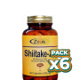 Pack 6x SHIITAKE ZE 180 CAPSULAS ZEUS