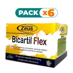 Pack 6x BICARTIL FLEX 90 CÁPSULAS VEGETALES ZEUS