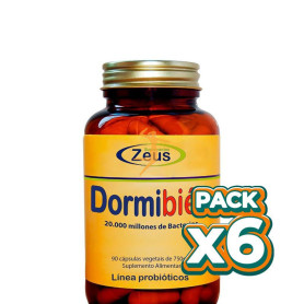 Pack 6x DORMIBIEN 90 CÁPSULAS VEGETALES ZEUS