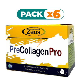 Pack 6x PRECOLLAGEN-PRO 60 CÁPSULAS VEGETALES ZEUS