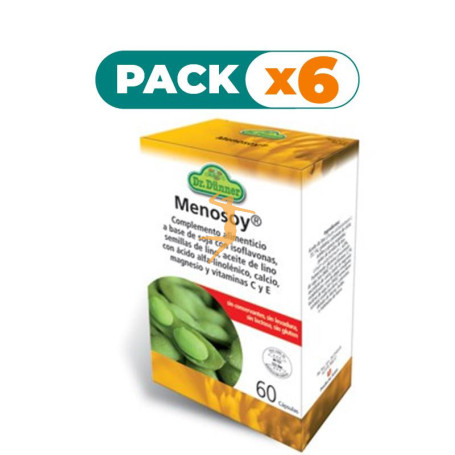 Pack 6x MENOSOY 60 CÁPSULAS DR. DUNNER