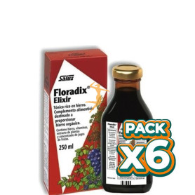 Pack 6x FLORADIX 250Ml. SALUS