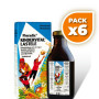 Pack 6x FLORADIX KINDERVITAL JARABE 250Ml. SALUS