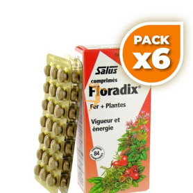 Pack 6x FLORADIX COMPRIMIDOS 84Ud. SALUS