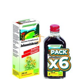 Pack 6x HIPÉRICO JUGO DE PLANTA FRESCA 200Ml. SALUS