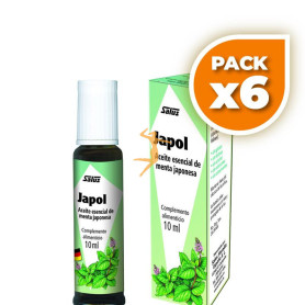 Pack 6x ACEITE MENTA JAPONESA SALUS