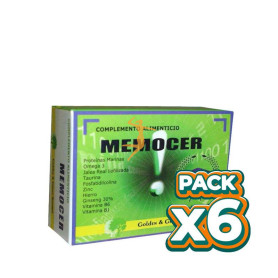 Pack 6x MEMOCER 60 CÁPSULAS GOLDEN GREEN