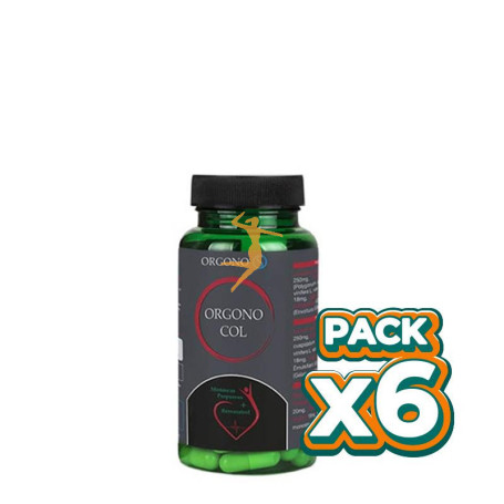 Pack 6x ORGONO COL 90 CAPSULAS SILICIUM