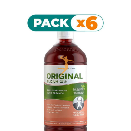 Pack 6x G7 ORIGINAL BIO-DINAMIZADO 1L SILICIUM