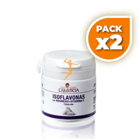 Pack 2x ISOFLAVONAS CON MAGNESIO Y VITAMINA E ANA M. LAJUSTICIA