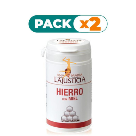 Pack 2x HIERRO MIEL 135Gr. ANA M. LAJUSTICIA