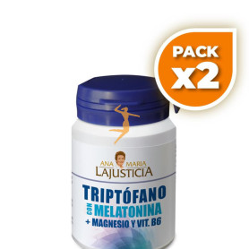 Pack 2x TRIPTÓFANO CON MELATONINA ANA M. LAJUSTICIA