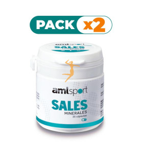 Pack 2x SALES MINERALES 25 CÁPSULAS ANA M. LAJUSTICIA