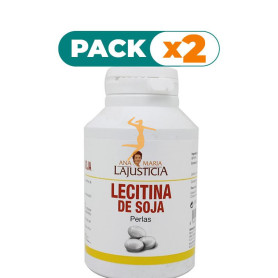 Pack 2x LECITINA SOJA 300 PERLAS ANA M. LAJUSTICIA