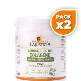 Pack 2x AMINOÁCIDOS DEL COLÁGENO EN POLVO 350G ANA MARÍA LAJUSTICIA