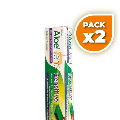 Pack 2x ALOE DENT SENSIBLE 100Ml. EVICRO