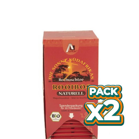 Pack 2x ROOIBOS NATURAL BIO 20 FILTROS EVICRO